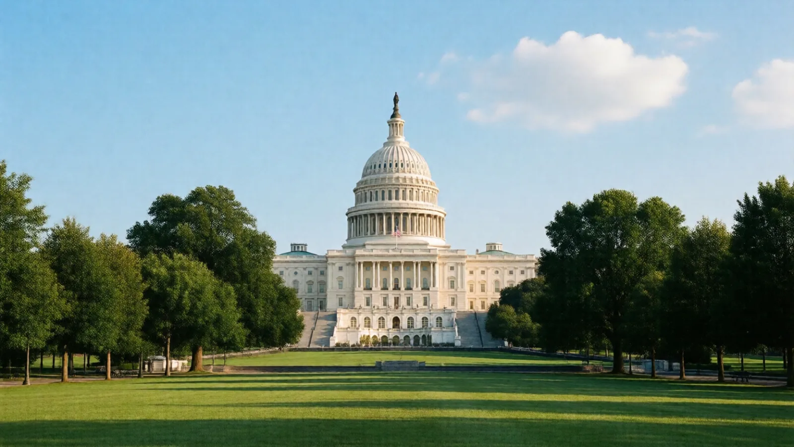 The US Capitol building in Washington, D.C.